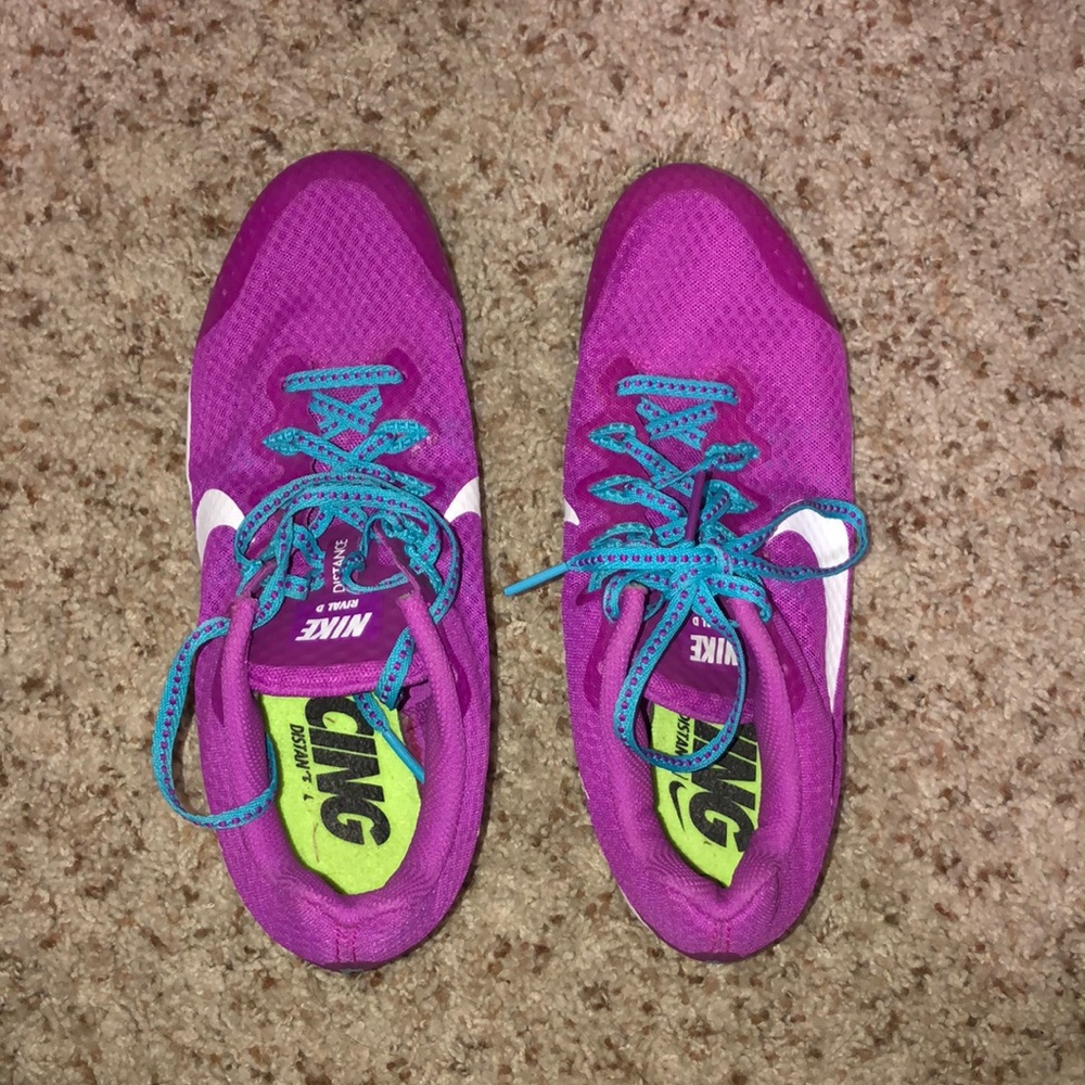 Nike track and field cleats. Size 8 women